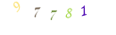 Security code
